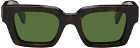 Off-White Brown Virgil Sunglasses