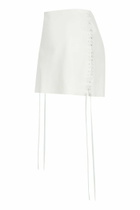 Salvatore Santoro Leather Mini Skirt