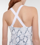 Varley - Chapman snake-print tank top