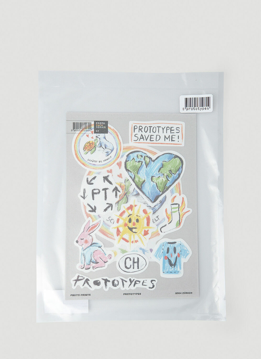 PROTOTYPES Proto Prints 01 Stickers Cute