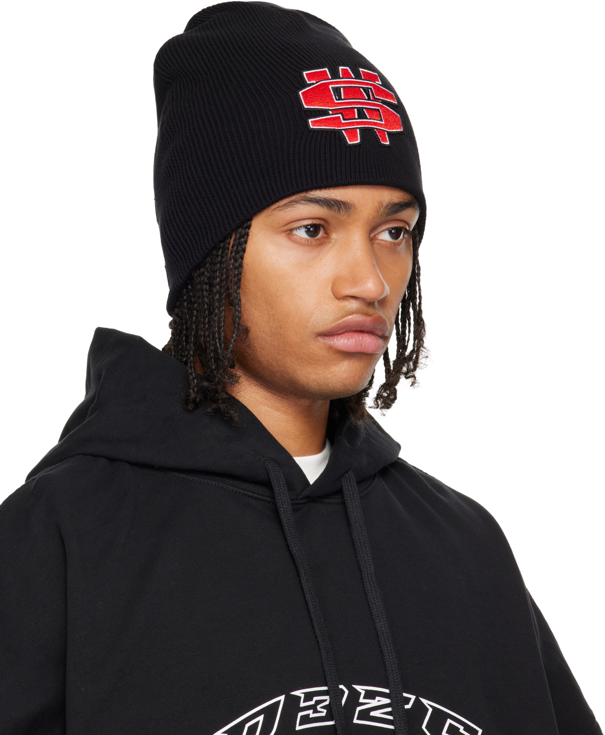 032c Black One Dollar Bill Beanie