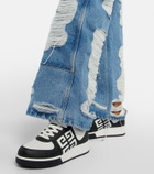 Givenchy - G4 leather low-top sneakers
