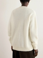 The Frankie Shop - Lucas Ribbed-Knit Cardigan - White