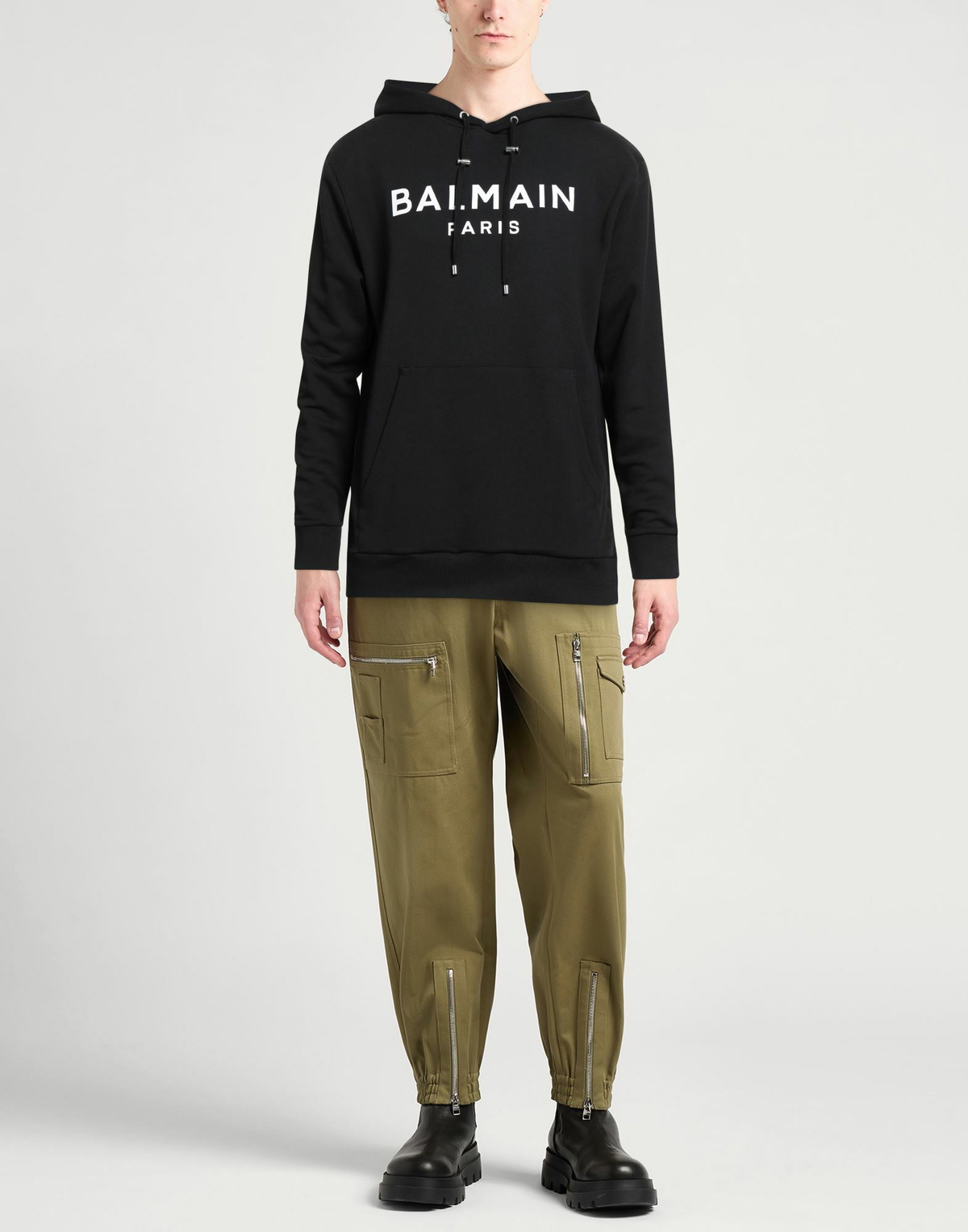 Balmain Mens Sweatshirt in Black