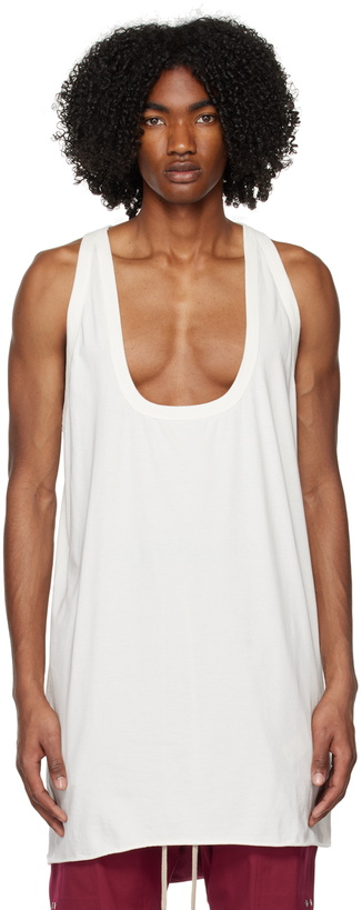 Photo: Rick Owens Off-White Fog Tank Top