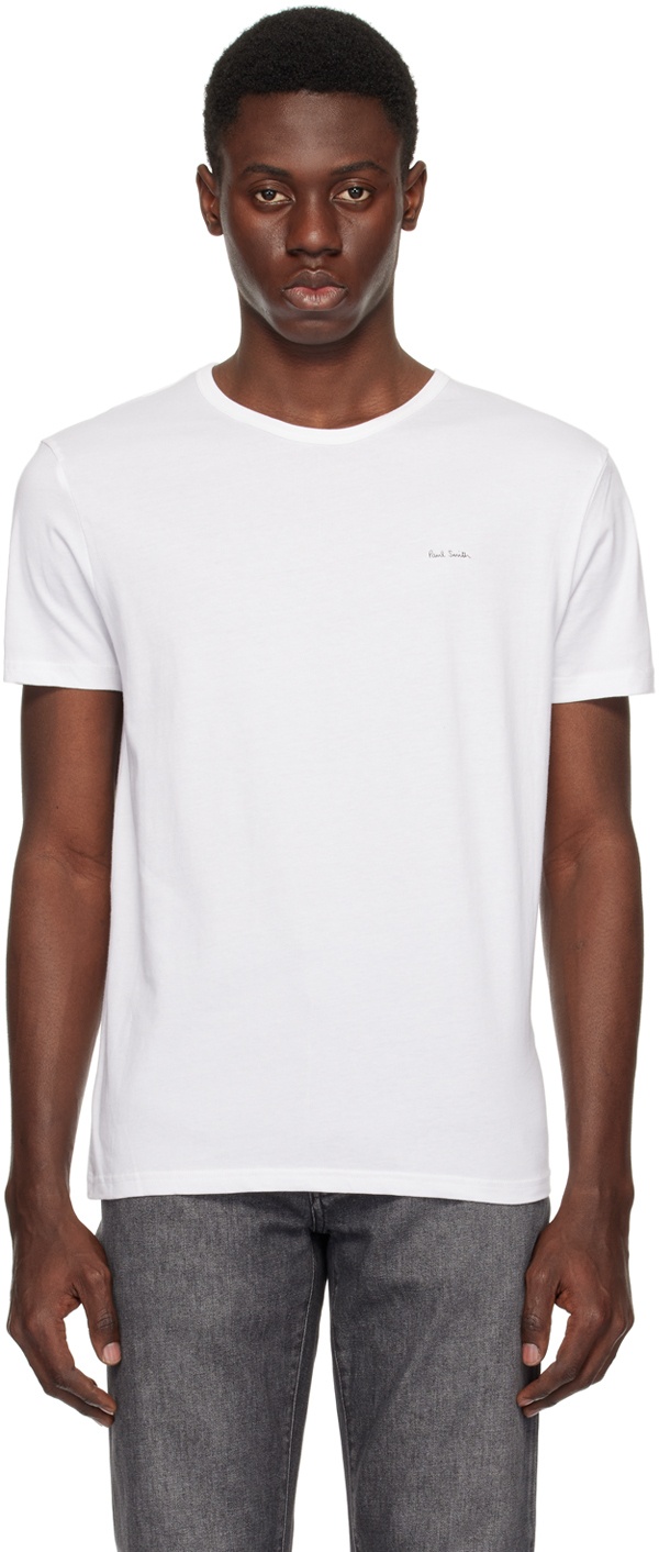Photo: Paul Smith Five-Pack White T-Shirts