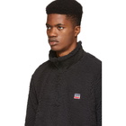 Levis Black Oversized Sherpa Jacket