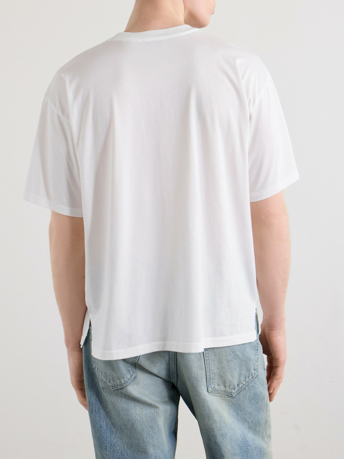 FRAME - Pima Cotton T-Shirt - White