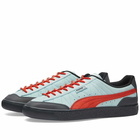 Puma x P.A.M. Clyde Rubber Sneakers in Light Aqua/Warm Earth