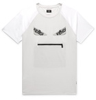 Fendi - Bag Bugs Logo-Appliquéd Cotton-Jersey T-Shirt - Men - Gray