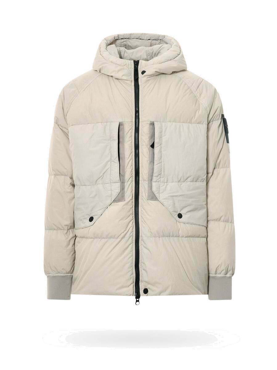 Stone Island Men's Gilet Oversize Con Patch Beige main image 1
