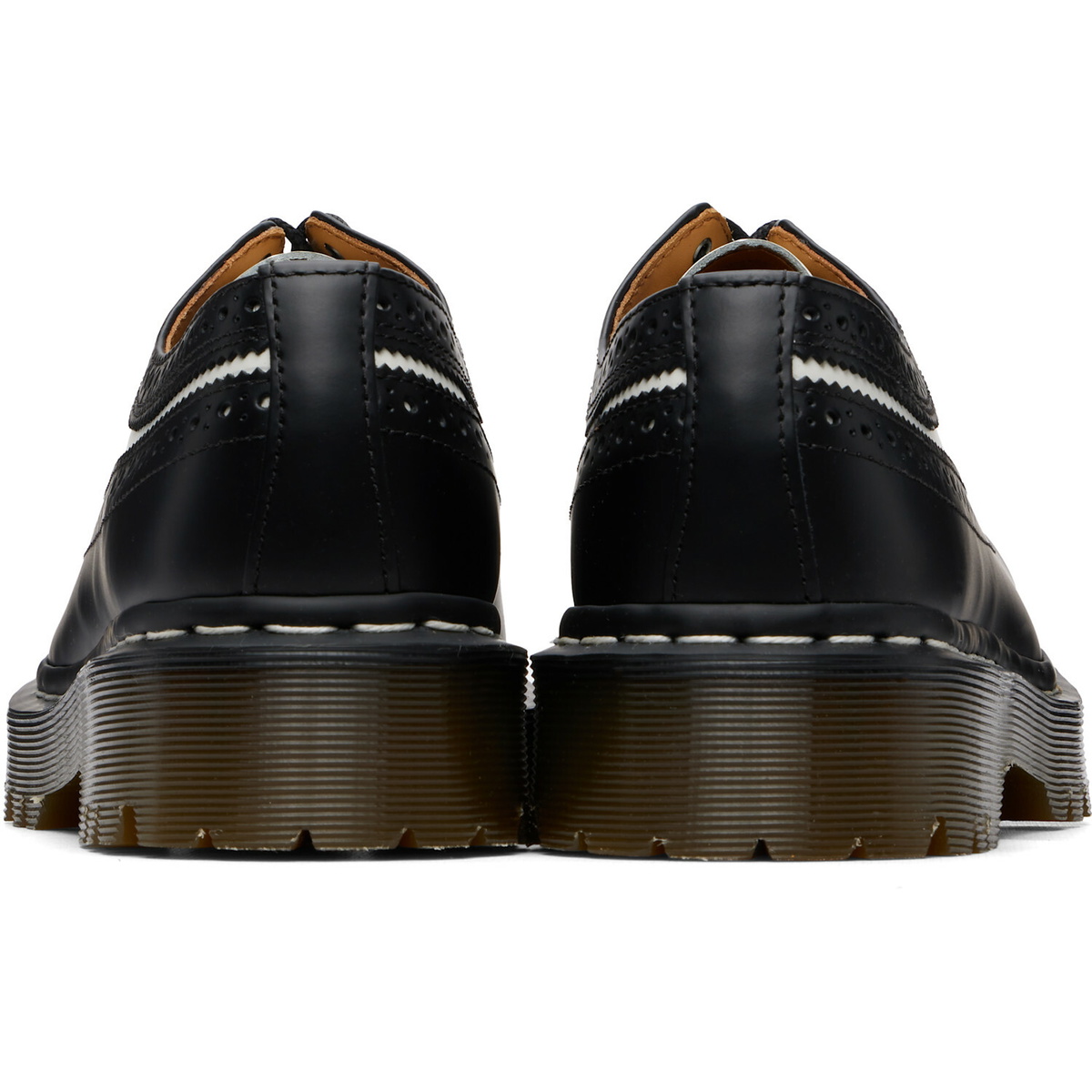Dr. Martens Black & White 3989 Bex Brogue Derbys