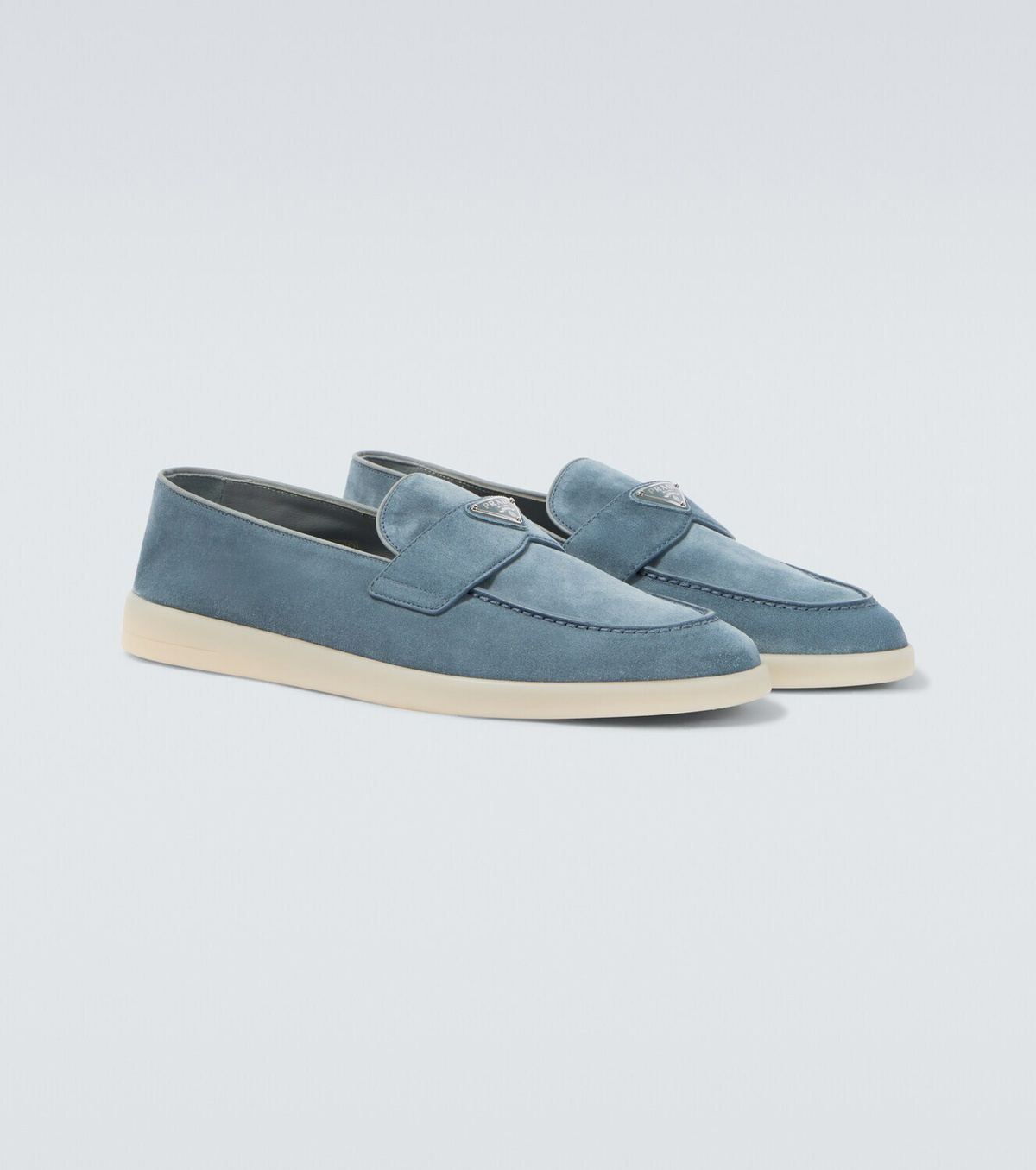 Prada Suede loafers