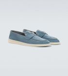 Prada Suede loafers