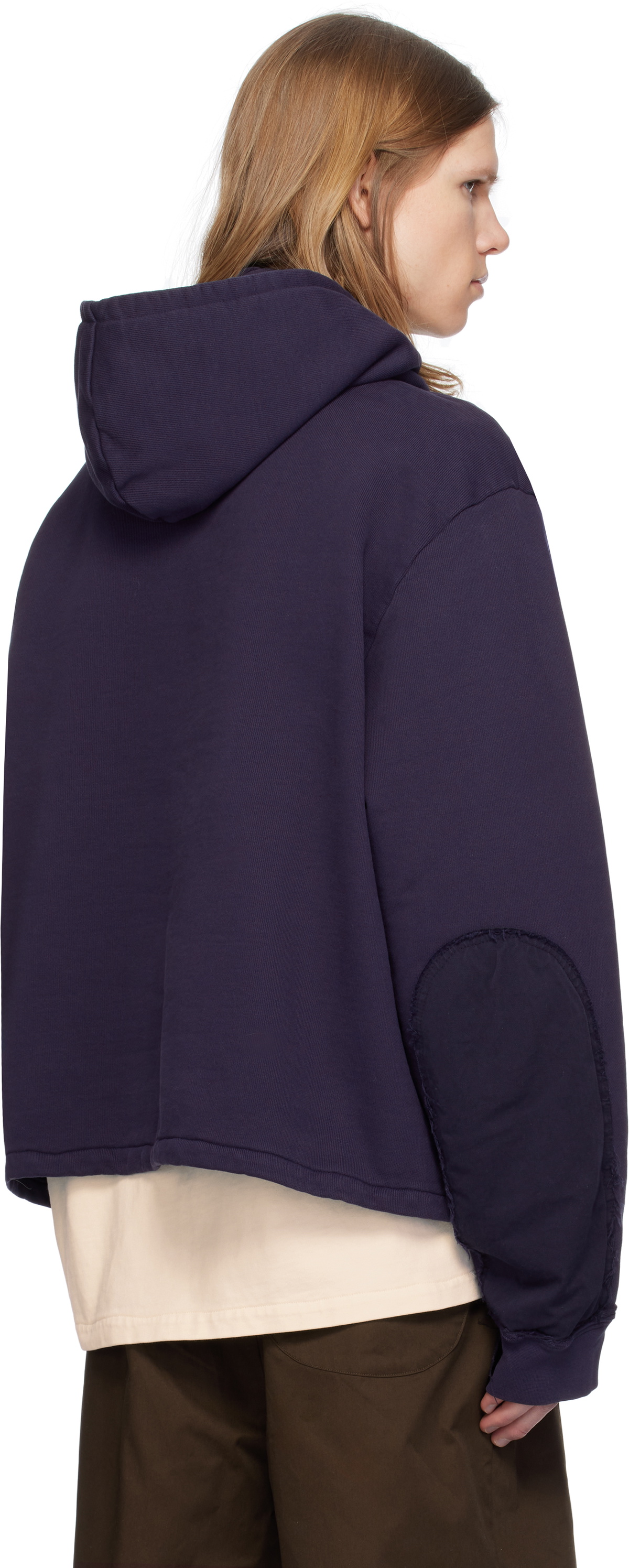 Camiel Fortgens Navy Pullup Hoodie