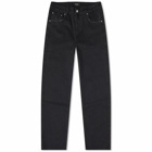 Represent Men's Straight Leg Denim Jeans in Black