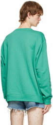 Gucci Green Freya Hartas Edition 'ICCUG' Sweatshirt