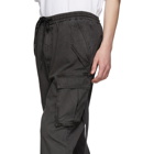 Juun.J Grey Tapered Cargo Pants