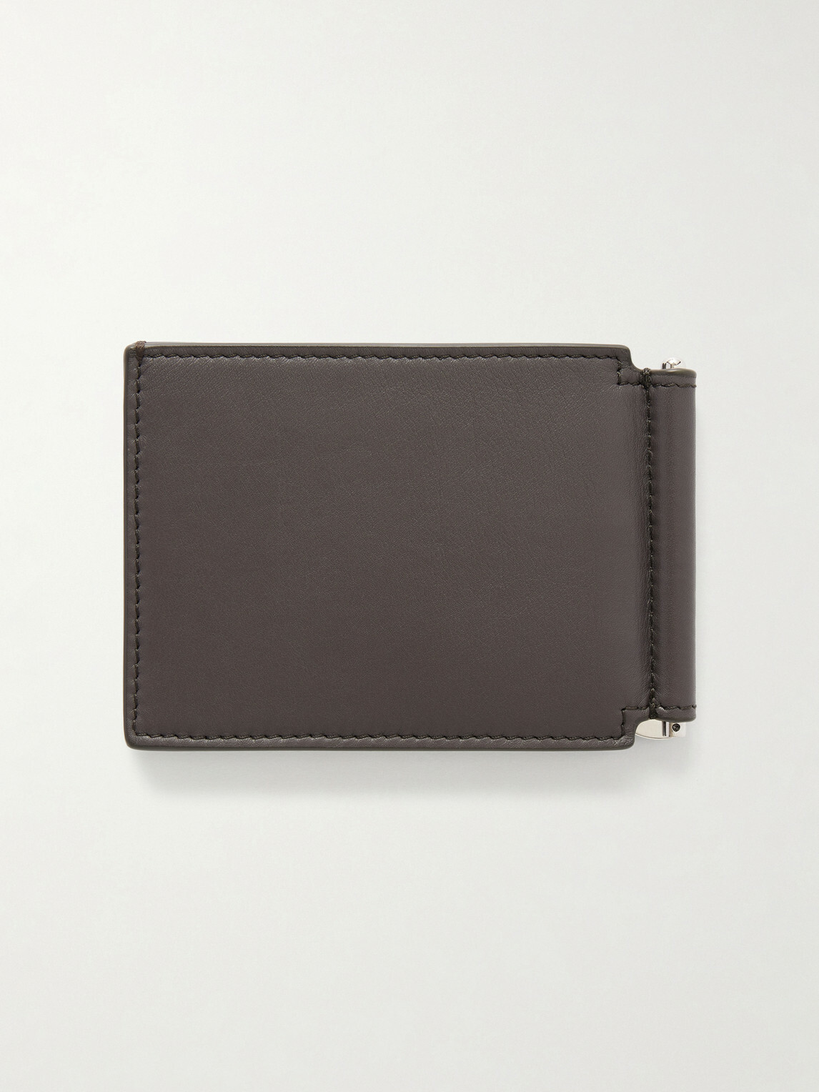 Brunello Cucinelli - Logo-Debossed Leather Billfold Wallet With Money Clip