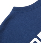 Human Made - Logo-Print Loopback Cotton-Jersey Sweatshirt - Navy