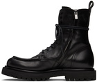 Officine Creative Black Eventual 019 Boots