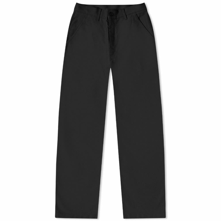 Photo: Uniform Bridge Men's Jungle Cloth Chino Pant in Black