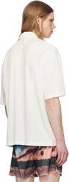 SUNNEI Off-White Short Sleeve Polo
