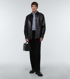 Loewe - Anagram leather overshirt