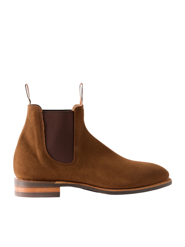 Photo: R.M.Williams - Comfort Craftsman Suede Chelsea Boots - Brown