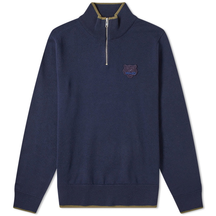 Photo: Kenzo Tiger Crest Half Zip Sweat