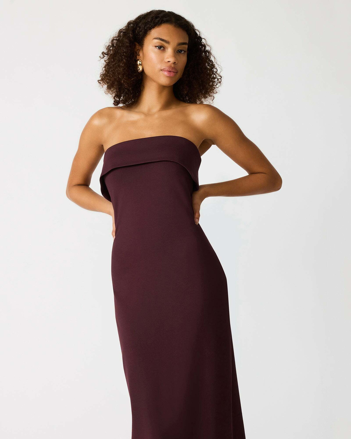 Steve Madden Roslynn Dress in Brown