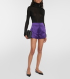 Tom Ford Croc-effect leather slingback flats