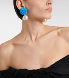 Magda Butrym Faux pearl drop earrings
