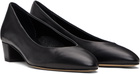 Aeyde Black Helia Low-Cut Heels