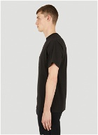 Logo Embroidery T-Shirt in Black