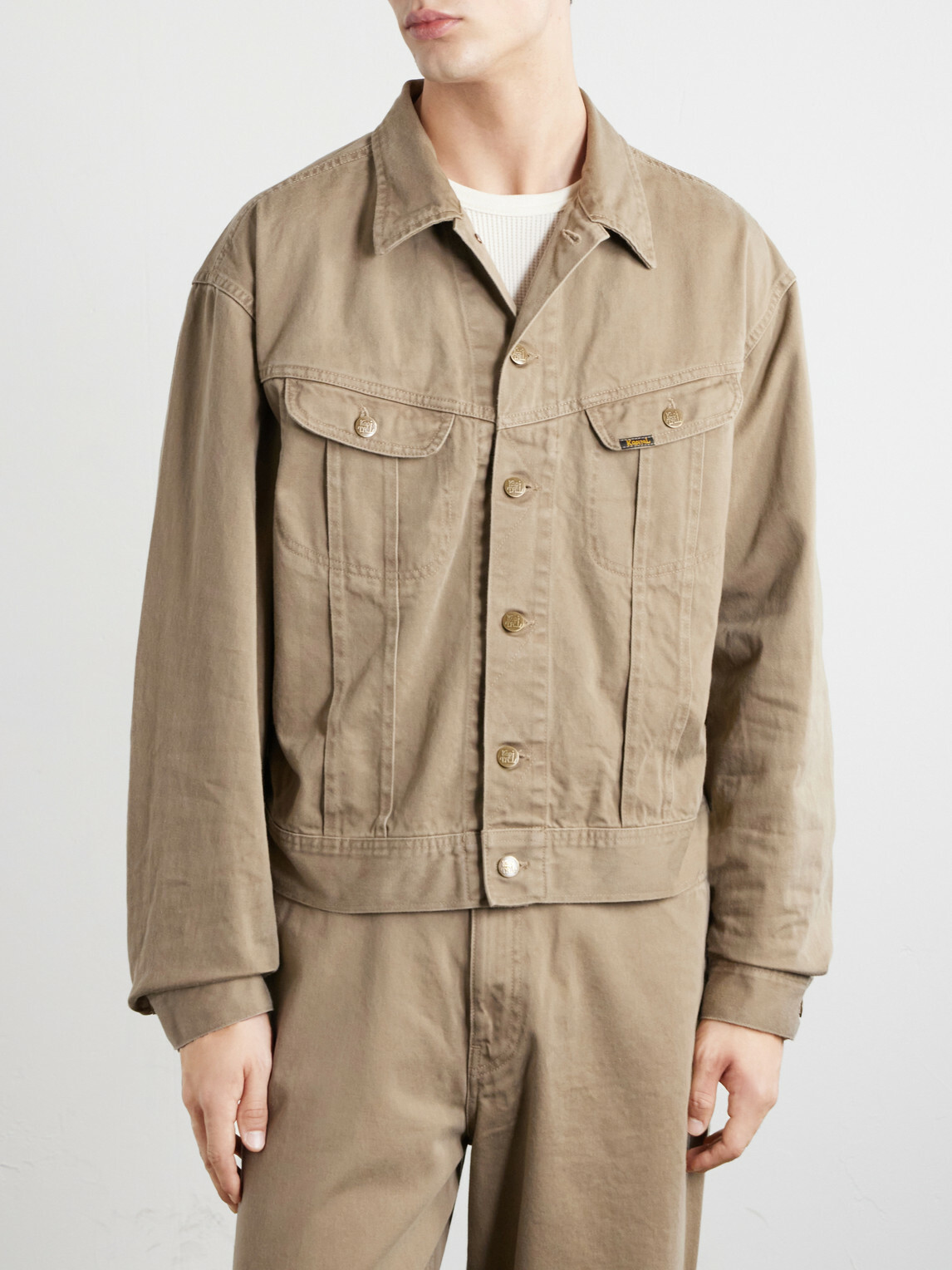 KAPITAL - Denim Jacket - Neutrals