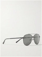 Dunhill - Aviator-Style Metal Sunglasses