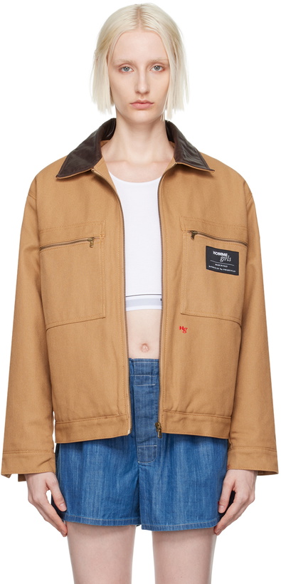 Photo: HommeGirls Beige Work Jacket