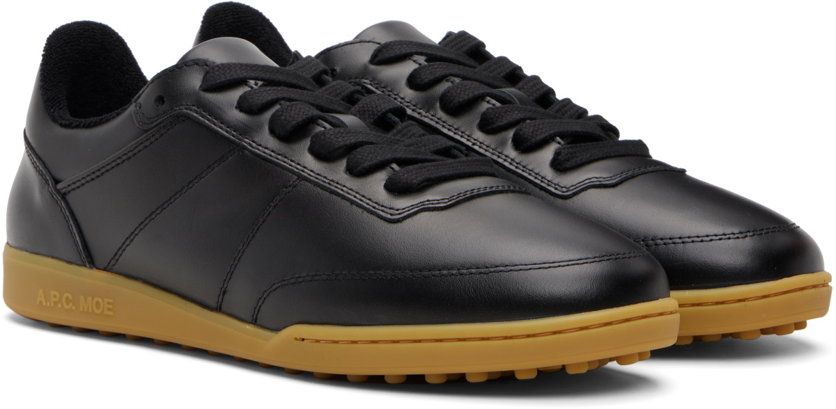 A.P.C. Black Moe Sneakers A.P.C.