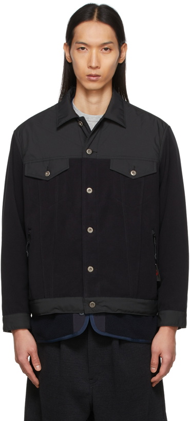 Photo: Comme des Garçons Homme Black Polartec® Fleece Jacket