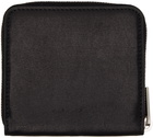 Rick Owens Black Zipped Wallet