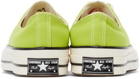 Converse Green Chuck 70 OX Sneakers