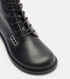 JW Anderson Leather lace-up boots