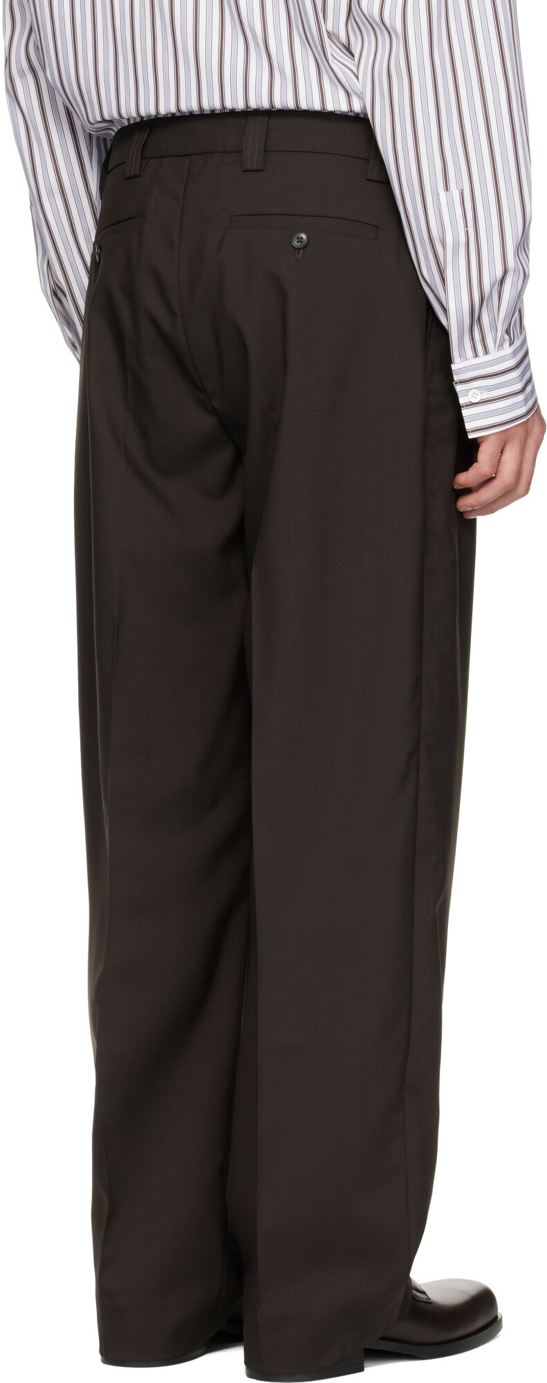 mfpen Brown Service Trousers