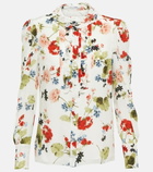 Erdem - Constance floral silk blouse