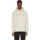 Baja East Off-White Right On Top Of That Hoodie