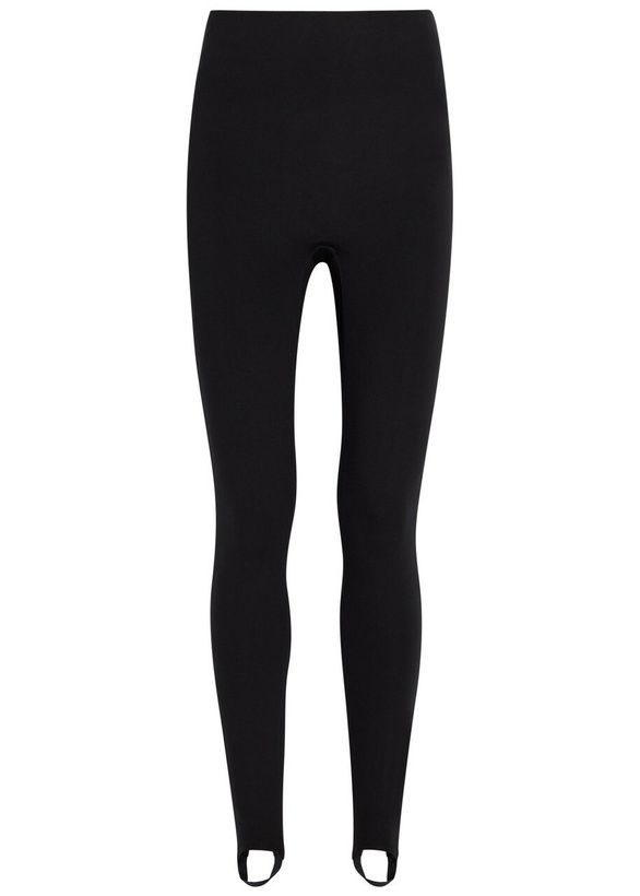 Photo: Spanx Ponte Stirrup Stretch-jersey Leggings Black