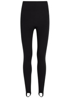 Spanx Ponte Stirrup Stretch-jersey Leggings Black