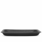 Hender Scheme Leather Tray - Medium in Black 