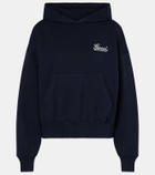 Gucci Logo cotton jersey hoodie